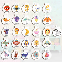 Thumbnail for Wooden Letter Matching Game – Aprendizaje y juego – Rompecabezas del alfabeto