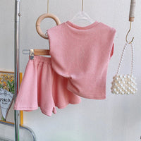 Thumbnail for Mini Fashion™ - Comfy&Style - Conjunto rosa - faja con corazones