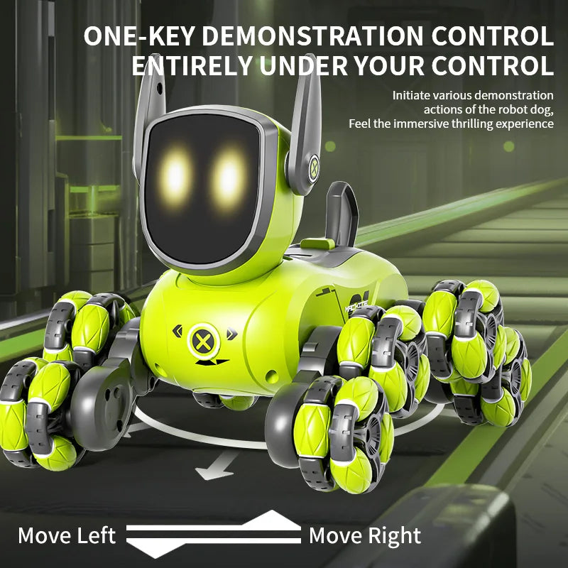 MiniMechDog: alta tecnología y diversión. Juguetes RC.