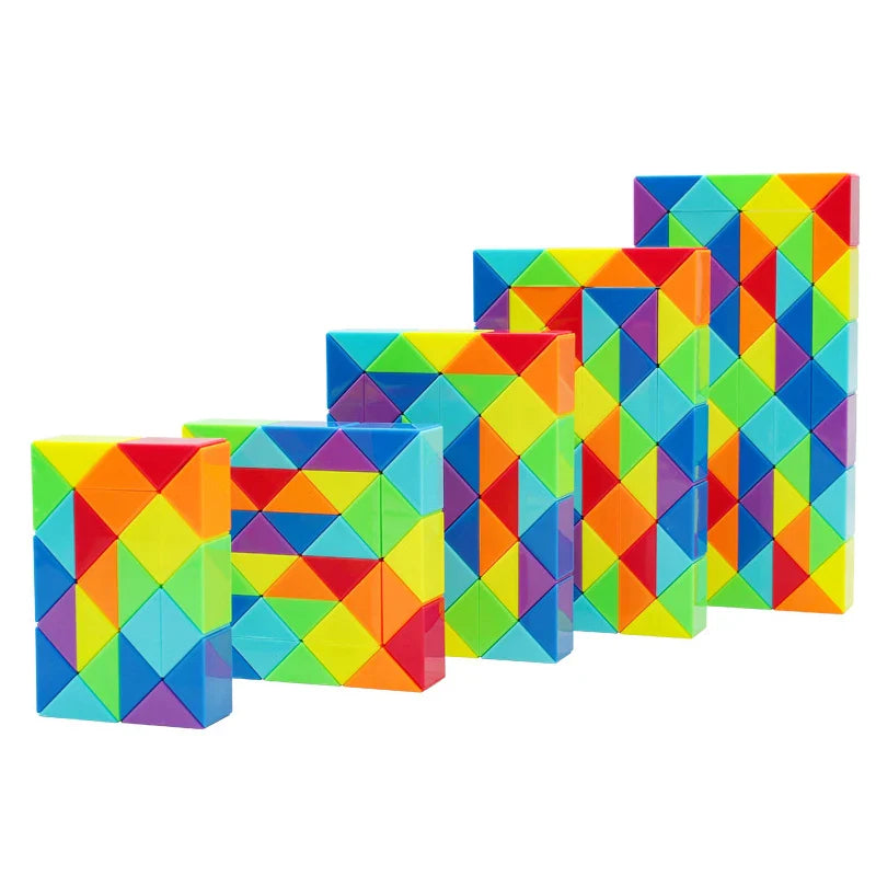 Rainbow Twister™ - Fold and Play Slim - Cubo rompecabezas de colores