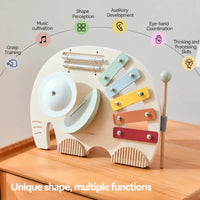 Thumbnail for HarmonyWood – Montessori y creativo – Instrumento musical de madera: xilófono