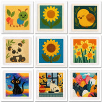 Thumbnail for ThreadArt – Hecho a mano y colorido – Kit de bordado de animales