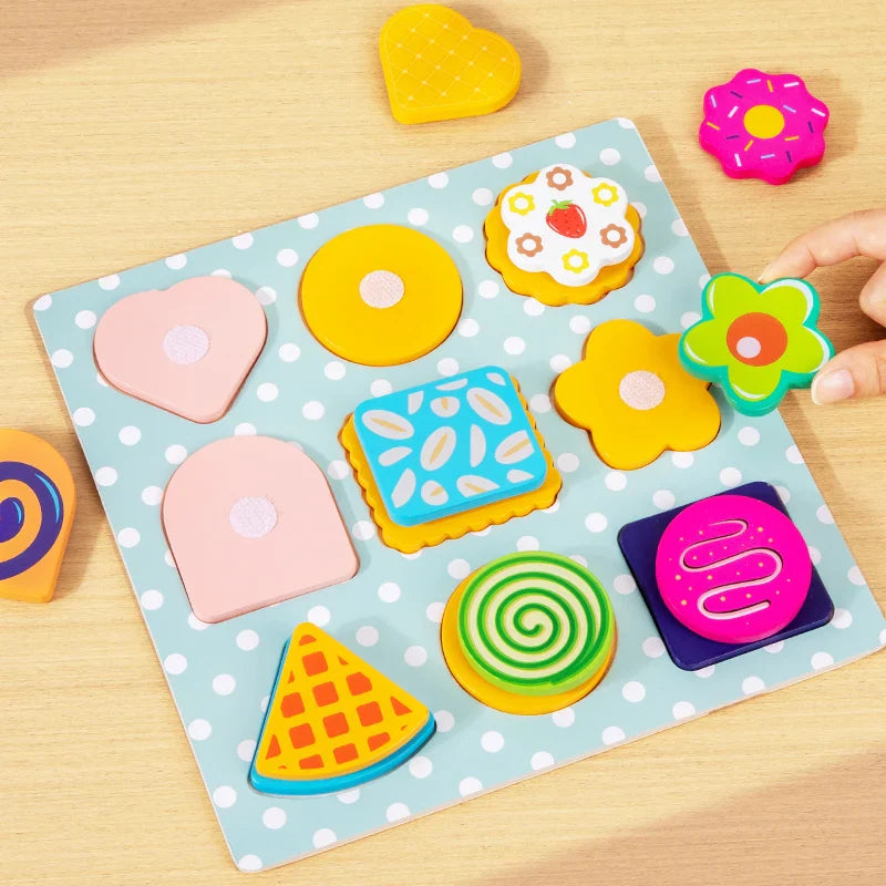 Woods™ - Estimular la creatividad y la motricidad - Juego de pizza y galletas para niños