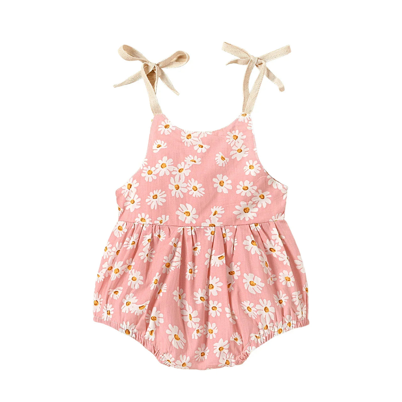 Mini Fashion™ - Vestido mono con estampado de flores