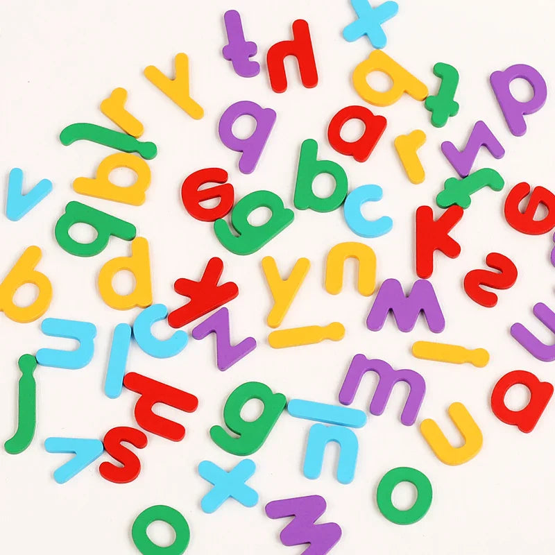 AlphaPuzzle – Aprender palabras en inglés – Rompecabezas de madera para practicar la ortografía