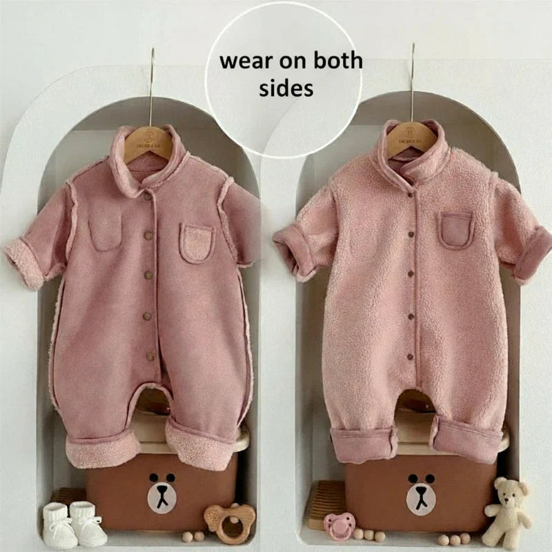 CozyNest – Cómodo y moderno: mono grueso de invierno con capucha