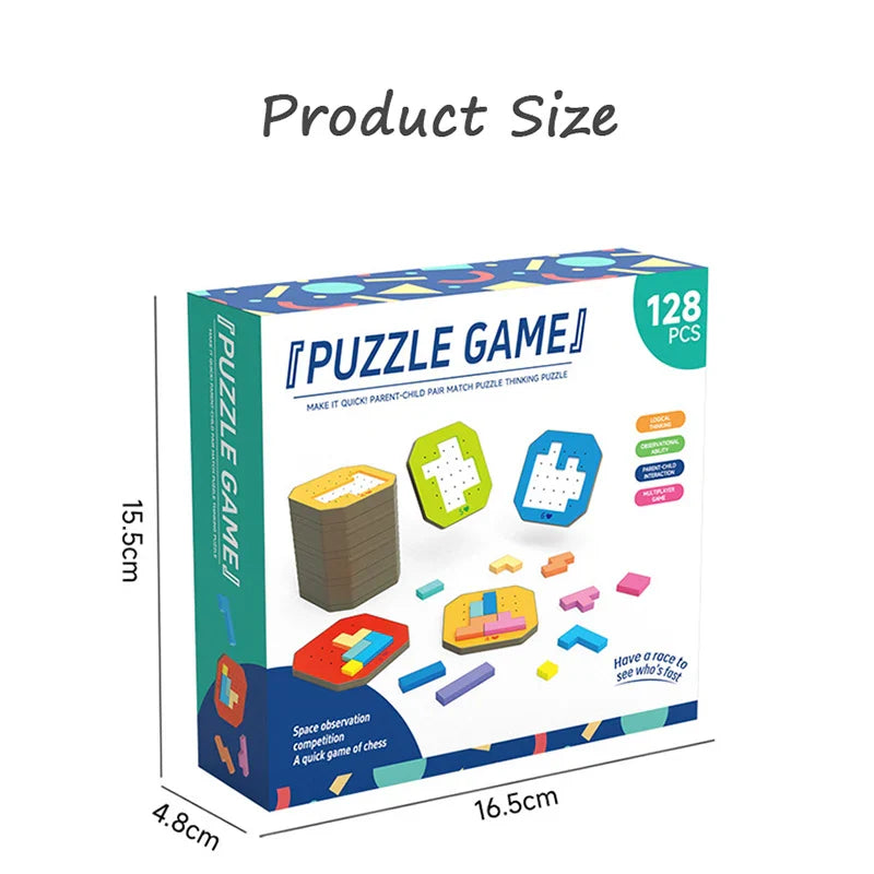 Colorful Tangram Puzzle™ - Creatividad y aprendizaje - Puzzle Tangram