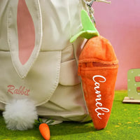Thumbnail for Personalized Bunny – El regalo de Pascua definitivo - Conejito de peluche con zanahoria y nombre