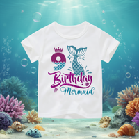 Thumbnail for Birthday Graphic Tee – Bonita y ligera – Camiseta infantil de cumpleaños