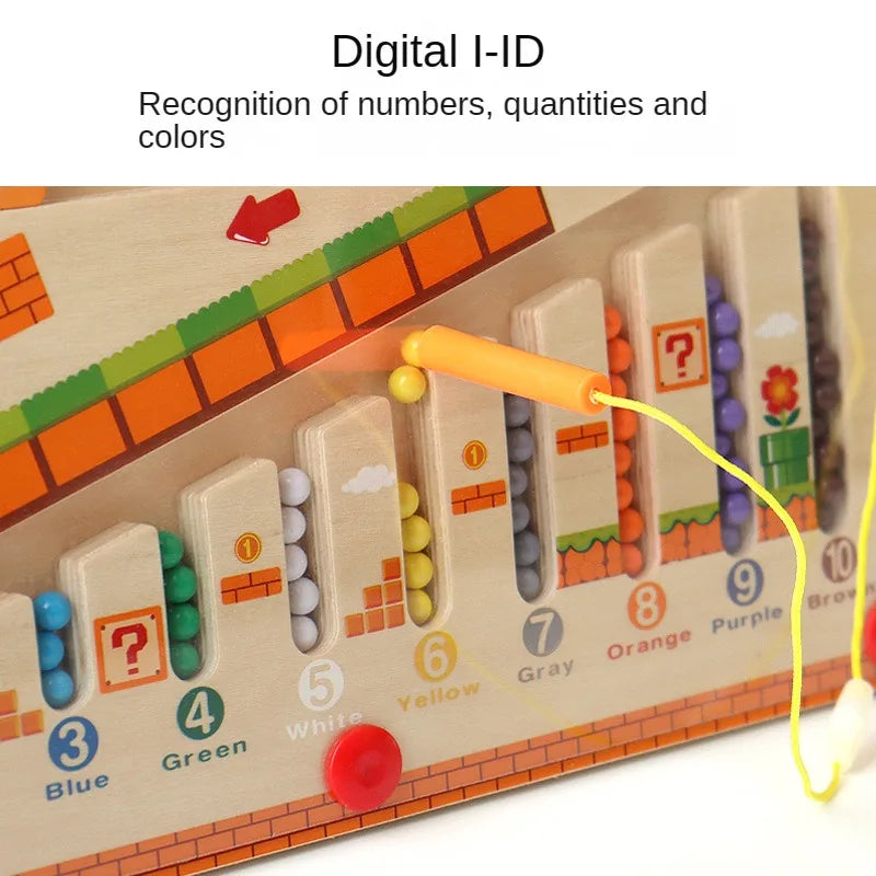 Magnetic Maze™ - Diversión contando con colores - Laberinto magnético