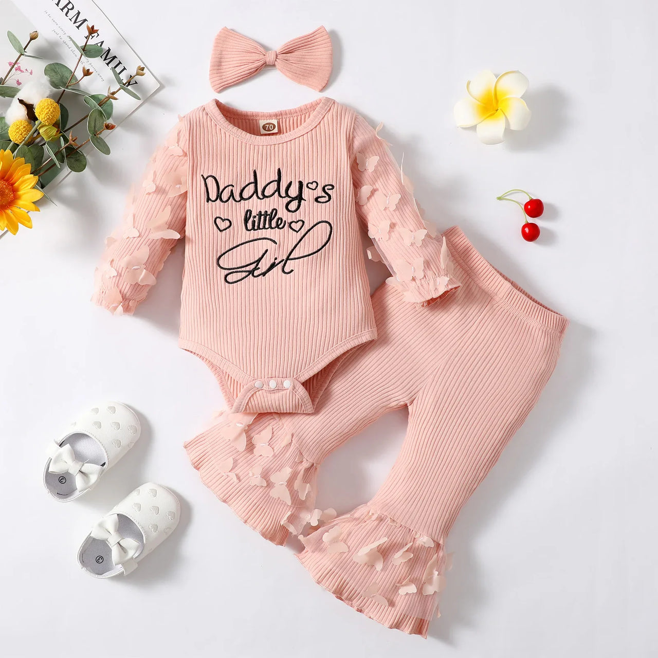 Mini Fashion™ - 'La niñita de papá' - Mono y pantalón para niña