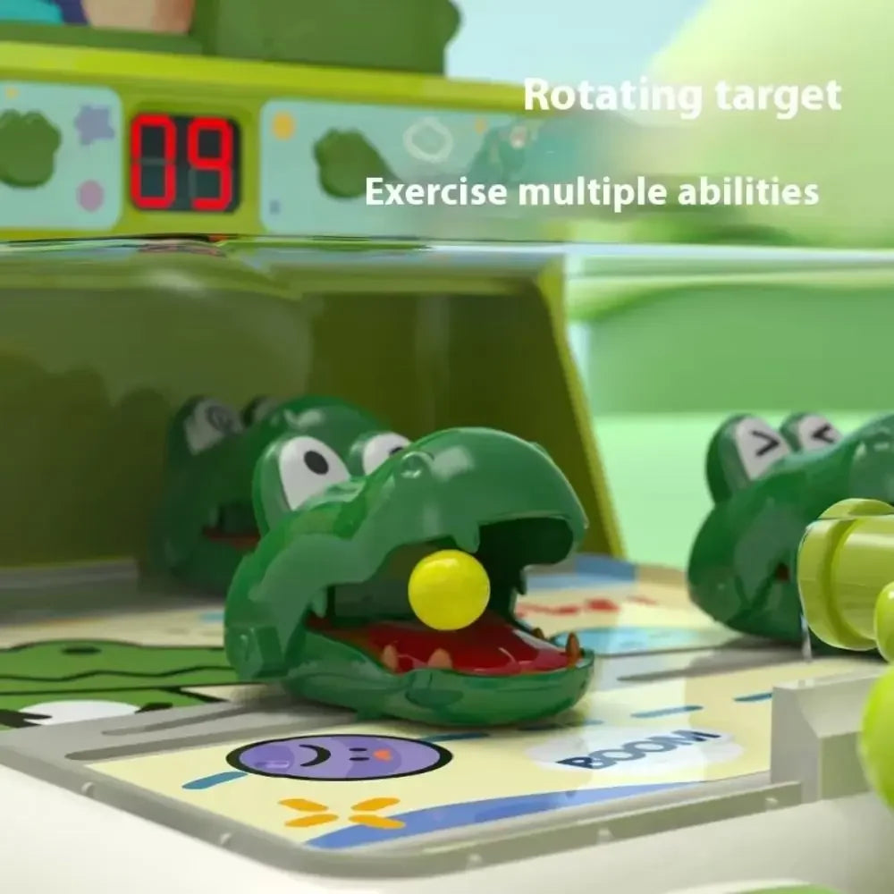 Crocodile Pinball Game – Interactivo y divertido: juego arcade «Cocodrilo»
