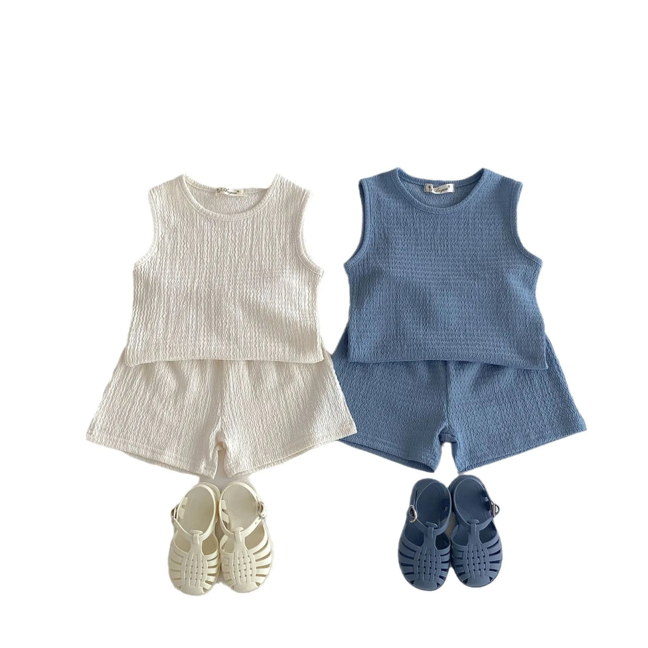 Mini Fashion™ - Libre y ligero - Conjunto de vestido de algodón