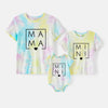 Mini Fashion™ - Fresco y cómodo: alegres camisetas teñidas con la técnica tie-dye