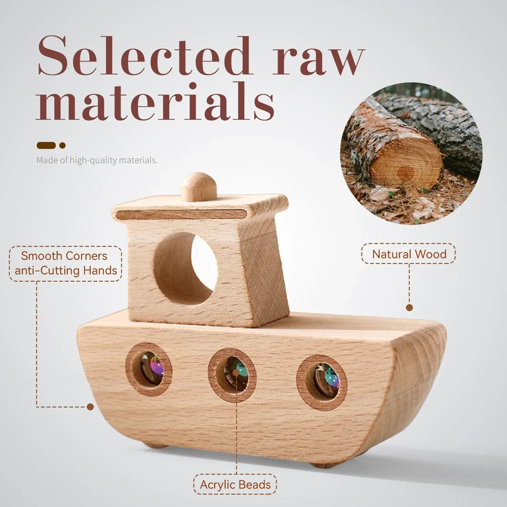 Woods™ – La diversión comienza en el agua – Barco de madera