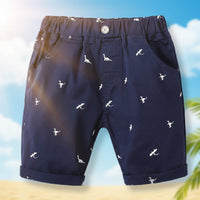 Thumbnail for CoolKiddo – Fresco y cómodo – Pantalón corto con diseño de dinosaurios