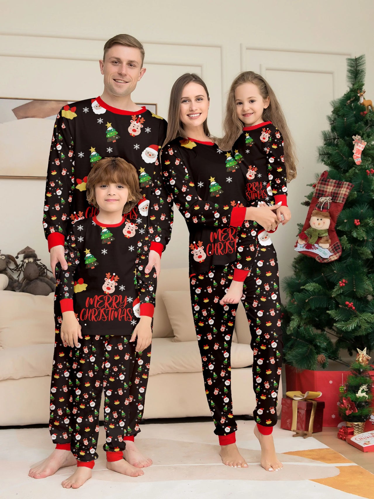Mini Fashion™ - Para la familia y la mascota - Pijama de Navidad