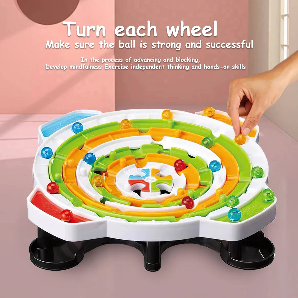Round Ball Games™ – Cabezas inteligentes – Juego Estratégico de Puzle de Bolas