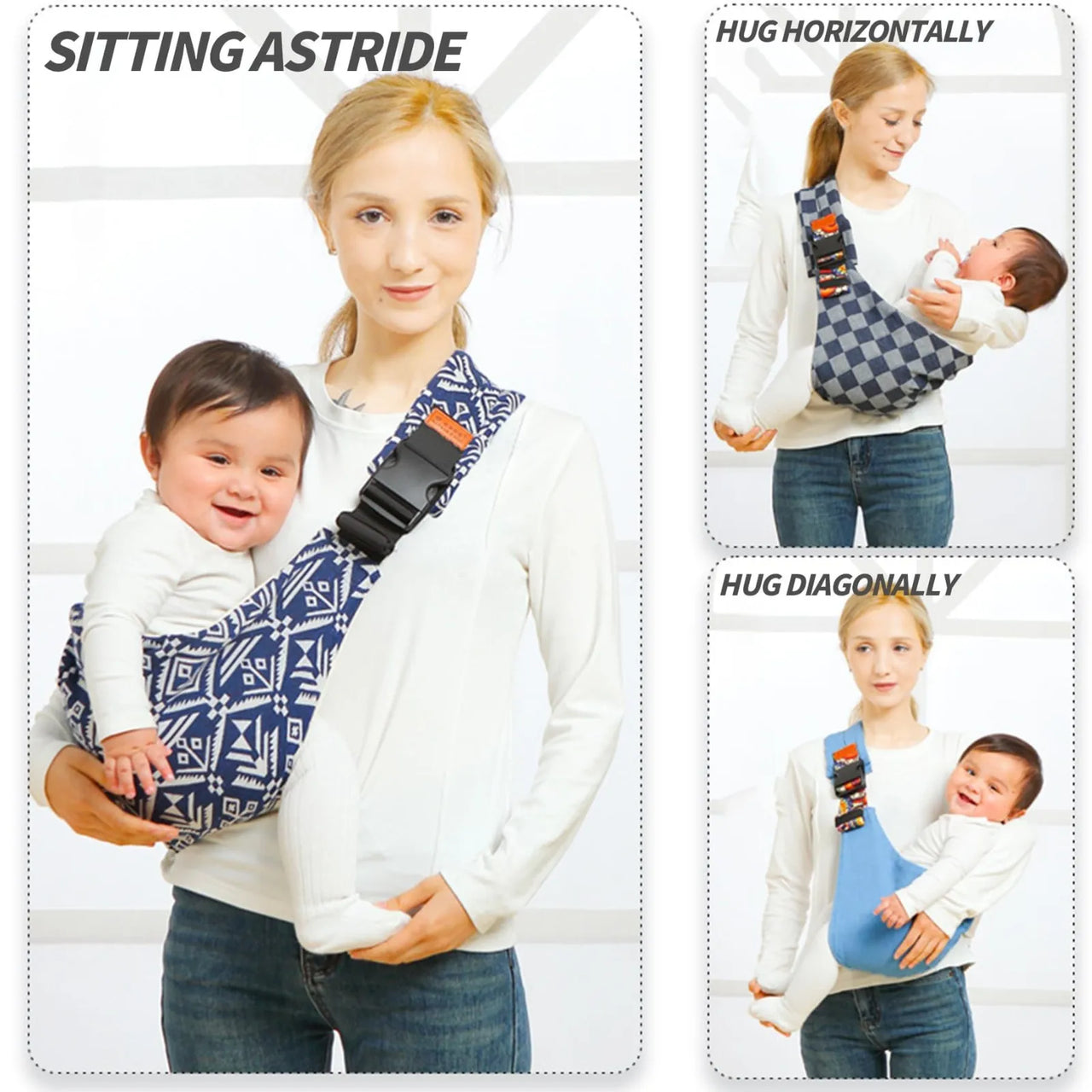 Baby Carry Sling™ - Portabebés ajustable - Portabebés de cadera