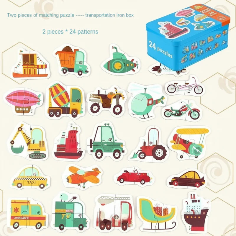 BrainBox – Aprender y jugar – Rompecabezas de madera en 3D