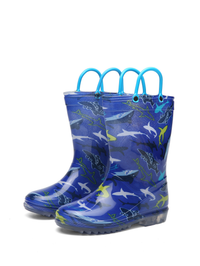 Thumbnail for RainySteps – Fáciles y resistentes al agua: botas de lluvia con estampado y lazo.