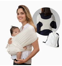 Thumbnail for SoftNest - Cómodo, transpirable y seguro: portabebés ergonómico