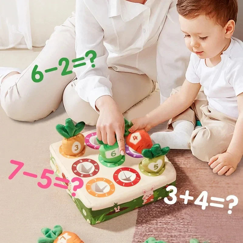 Sensory Carrots – Toca y elige – Zanahorias sensoriales