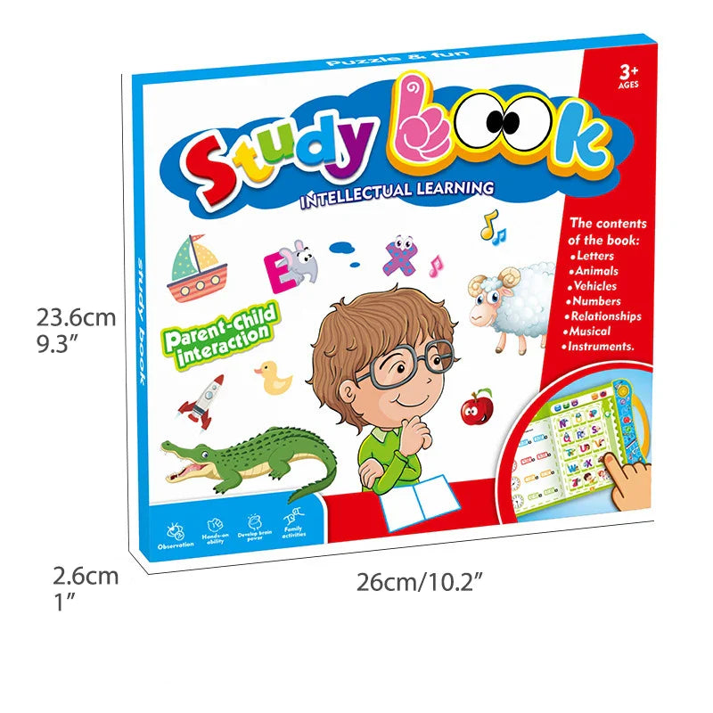 Musical Letters™ - Aprender inglés - Libro interactivo con música