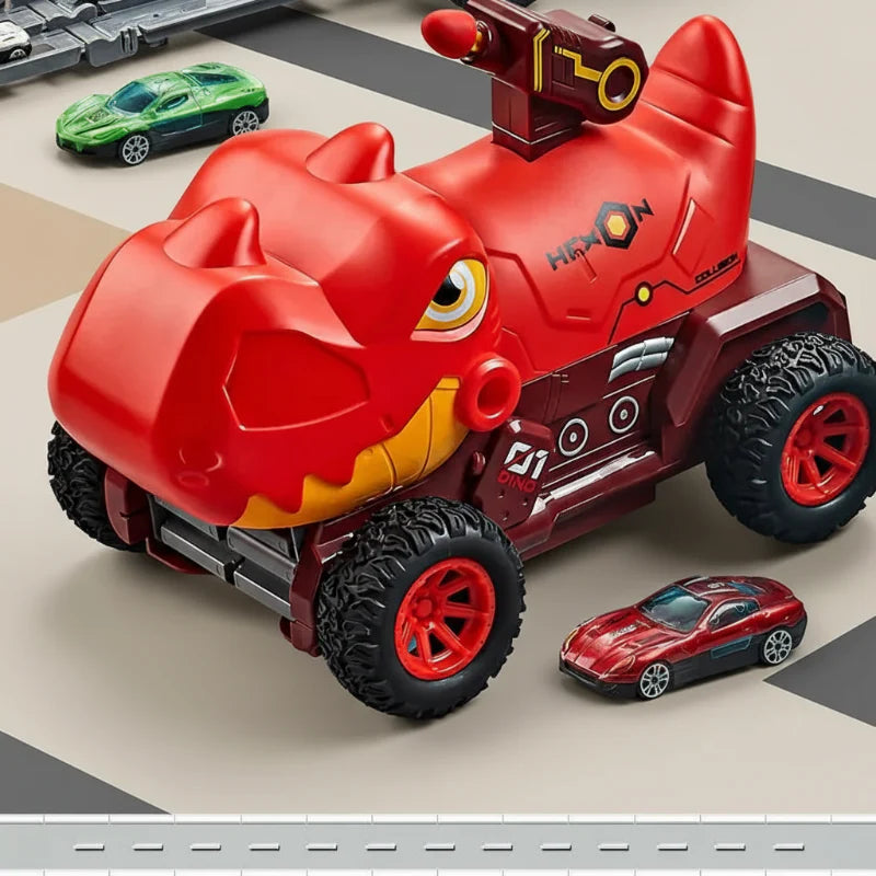 TurboRex – Aventurero e interactivo: coche de juguete dinosaurio