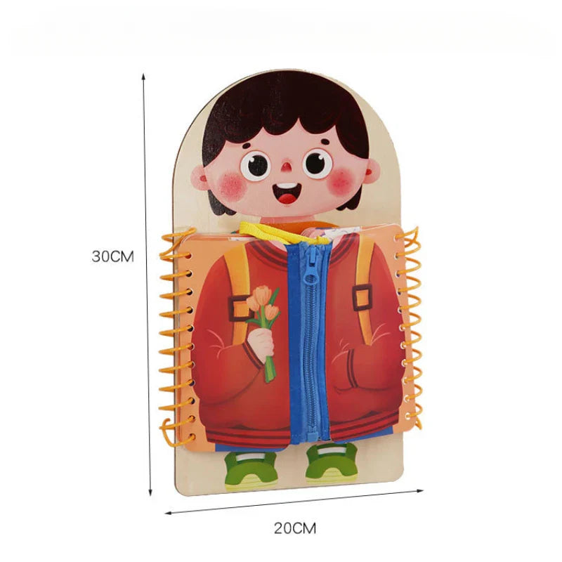 ClothesBook™ - Juego autosuficiente - Libro interactivo de disfraces