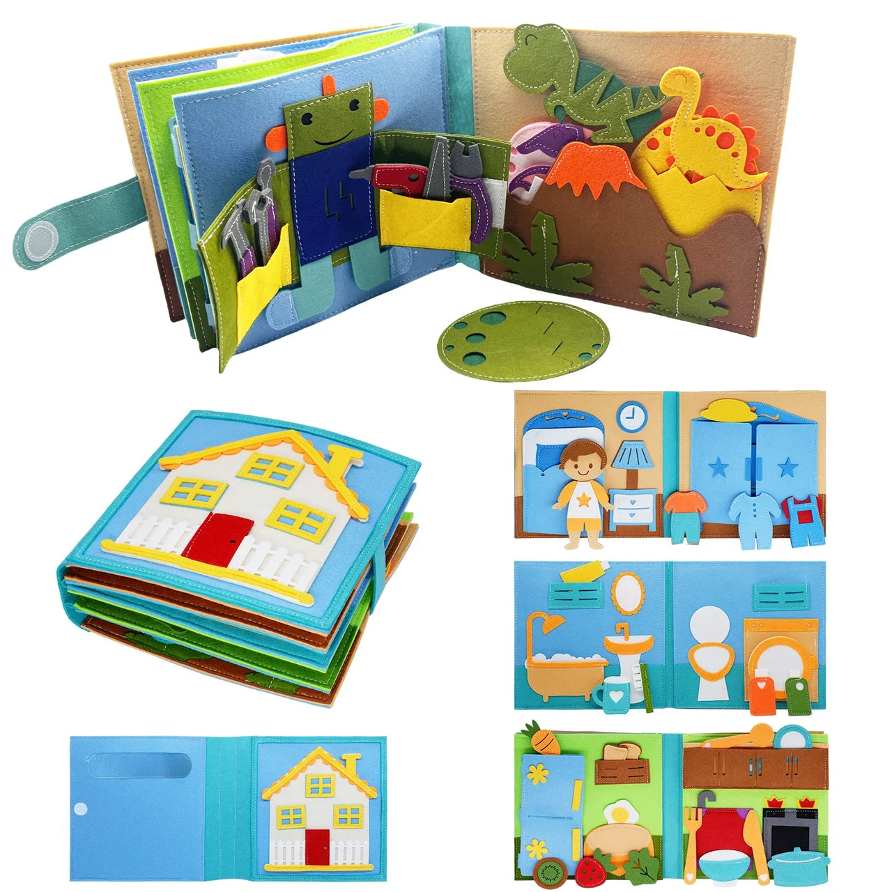Life Skills Book – Jugar y aprender – Libro de actividades para niños pequeños