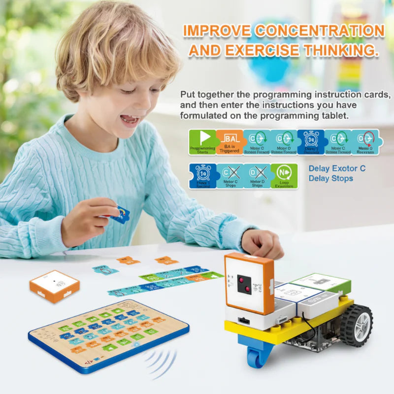 STEM Programming Blocks – Aprender a programar – Set de bloques de construcción
