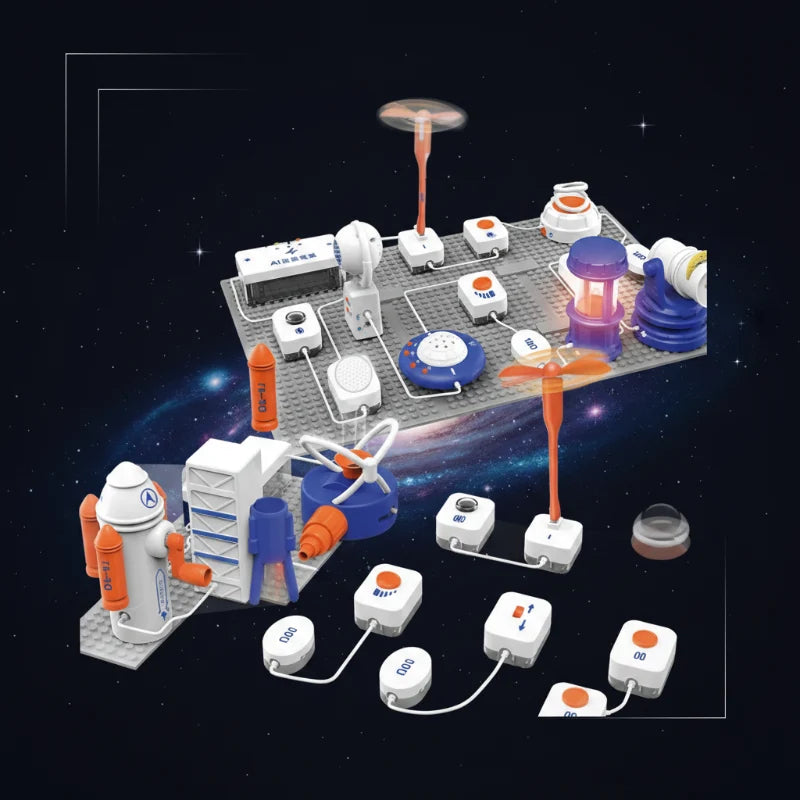 AI Voice Building Blocks – Educativo e interactivo – Juego de bloques de construcción