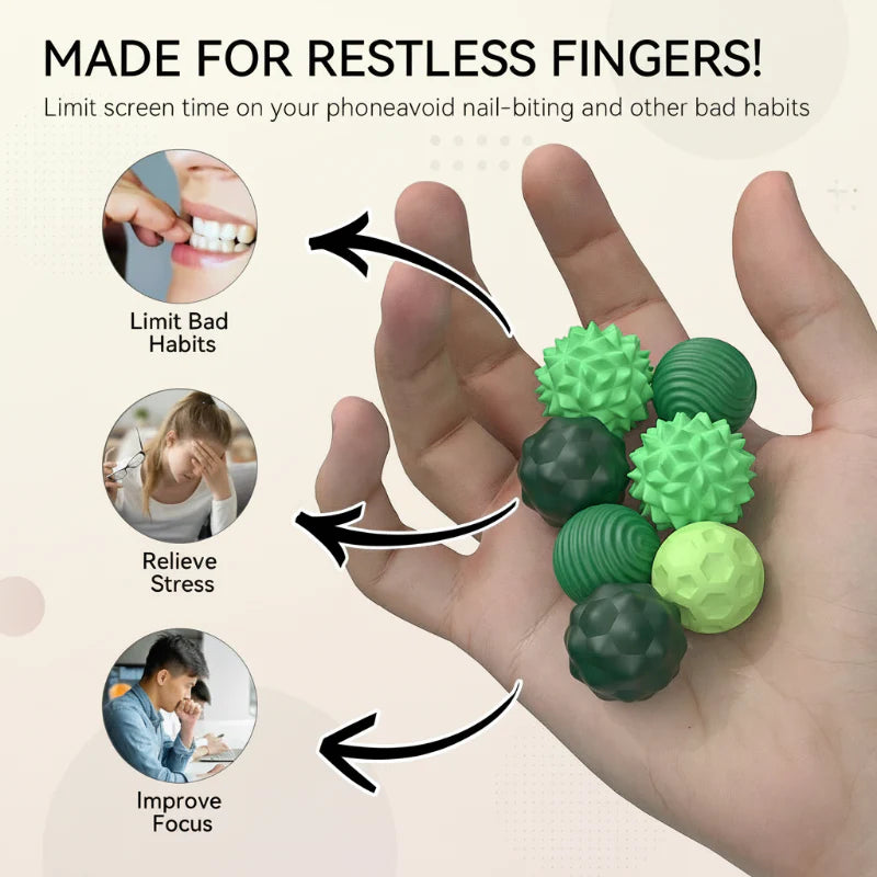 CalmSphere – Suave y enfocado – Juguete magnético contra el estrés