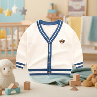 Thumbnail for CozziWear – Cálido y moderno: chaleco de punto con ositos