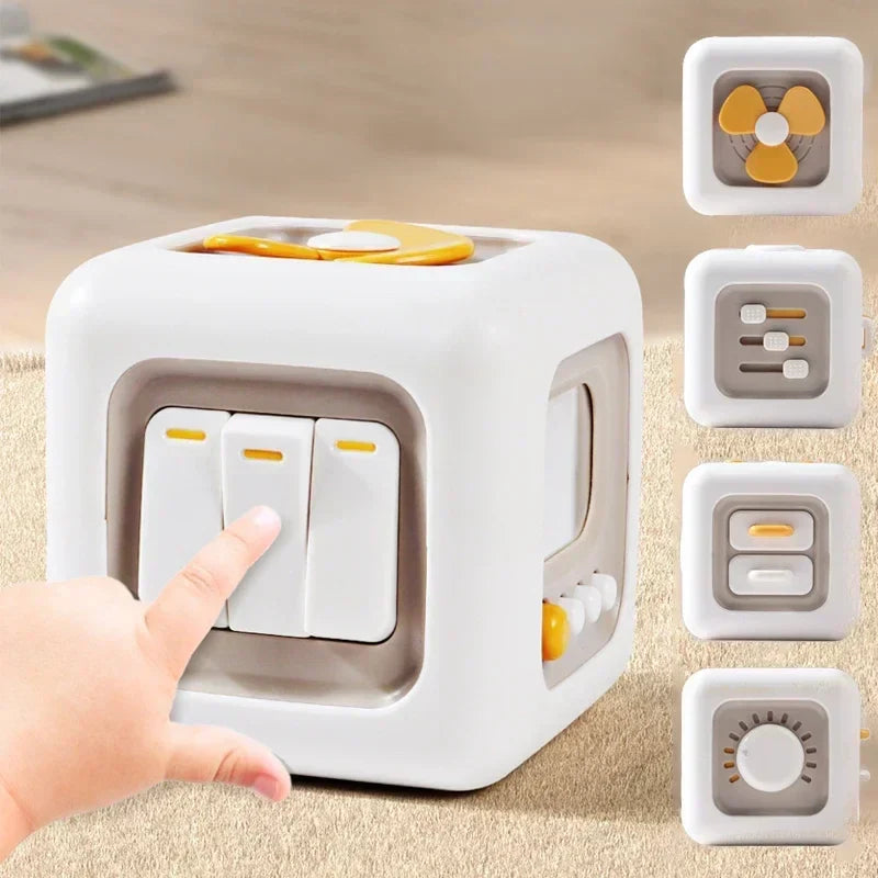 Skill Box™ – Sensación e inquietud – Cubo sensorial