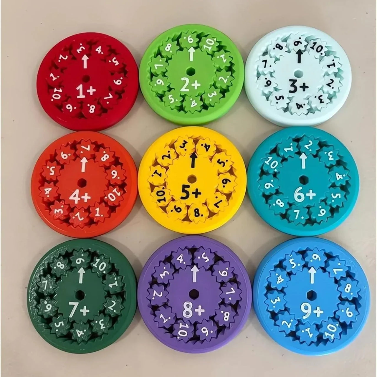 Whiz Spinner – Contar y girar – Matemáticas Fidget