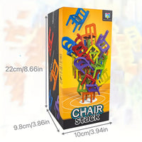 Thumbnail for Chair Stack™ - Interactivo y estimula la creatividad - Juego de apilar sillas