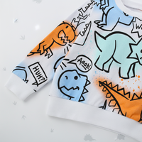Thumbnail for Kids Dinosaur Sweatshirt – Comodidad y estilo – Jersey infantil Dino