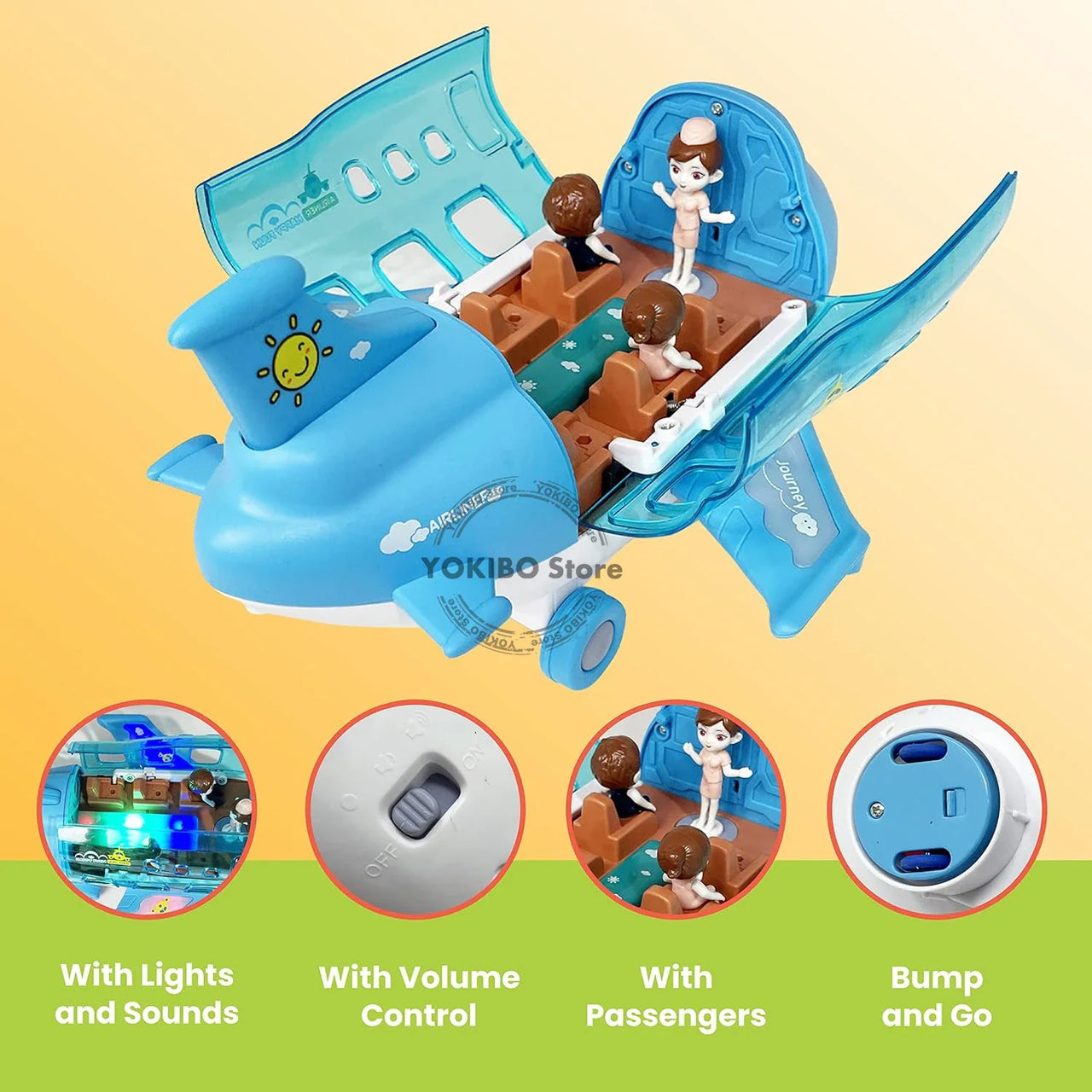 Pilot Pals Plane™ - Perfect Copilot - Avión piloto
