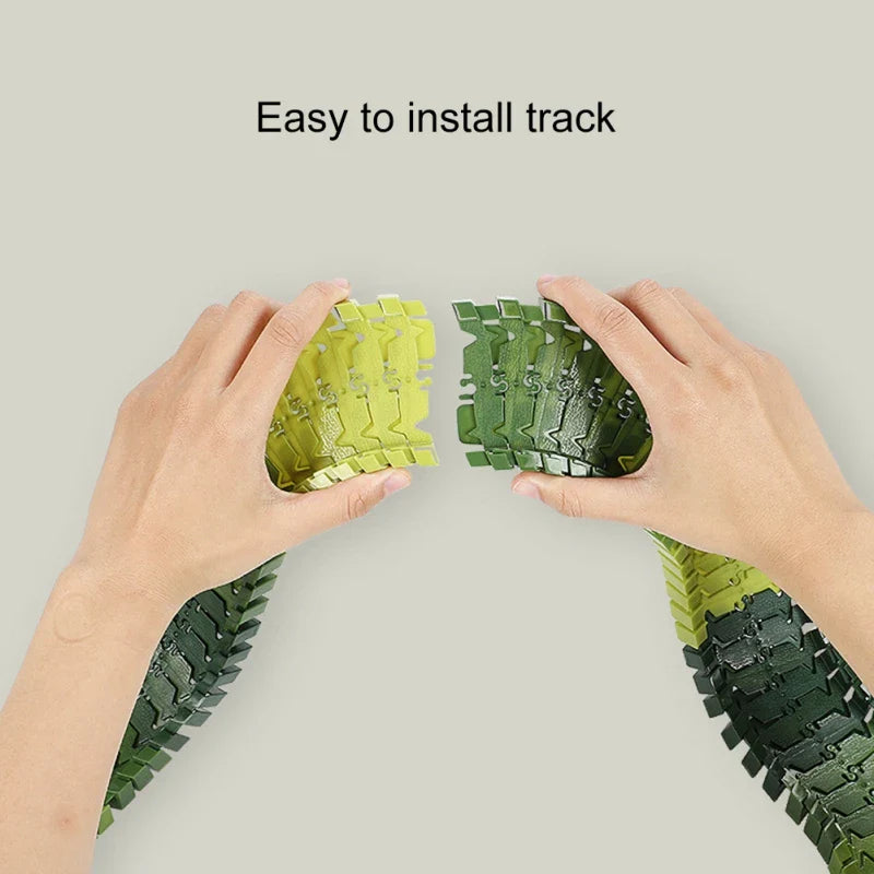 DinoRail™ - Dino Race Avontuur - Pista de carros Dino