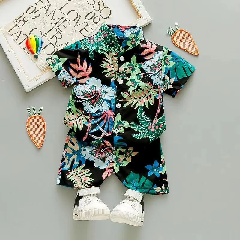 Mini Fashion™ - Fresco y alegre - Conjunto Floral Niños