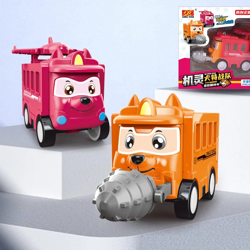 Mini Transformer™ – Empujar y girar - Jugar al vehículo