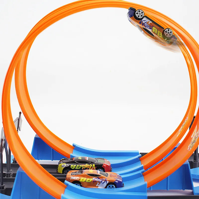 Double Race Track™ - Creatividad y diversión - Circuito en bucle