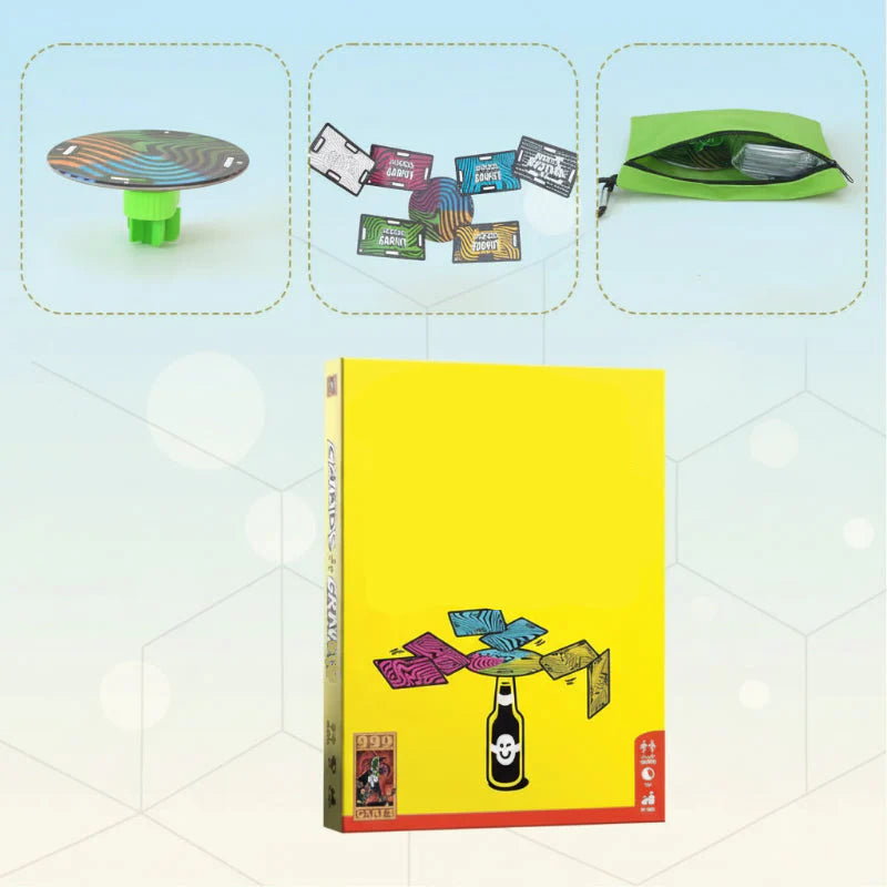 GravityFun – Emocionante e interactivo – Juego de cartas de equilibrio antigravedad