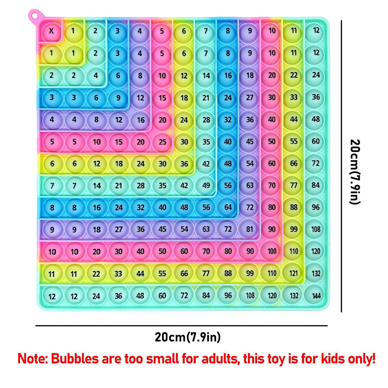 Multicolor Fidget Board™ - Mejorar las habilidades numéricas - Tablero Reken Fidget
