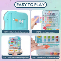 Thumbnail for Montessori Math Track Game – Aprendizaje y lógica – Juego de la pista de bolas