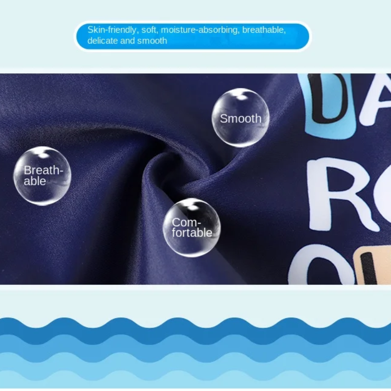 CoolBreeze – Verano y transpirable – Bañador ajustado para niños