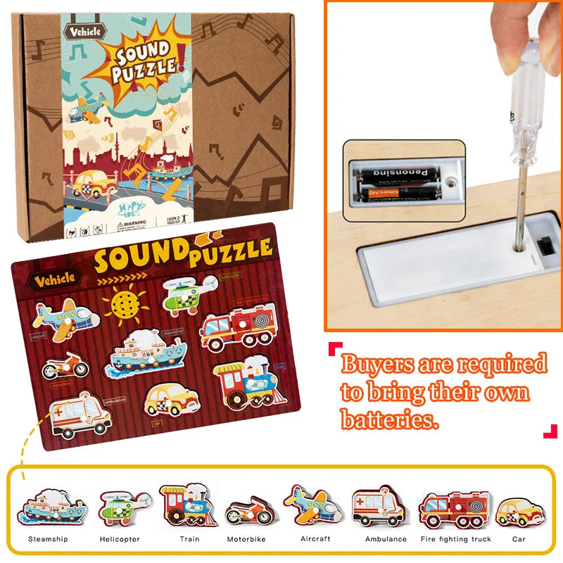 Sound Matching Game™ – Escucha y descubre – Rompecabezas de parejas sonoras