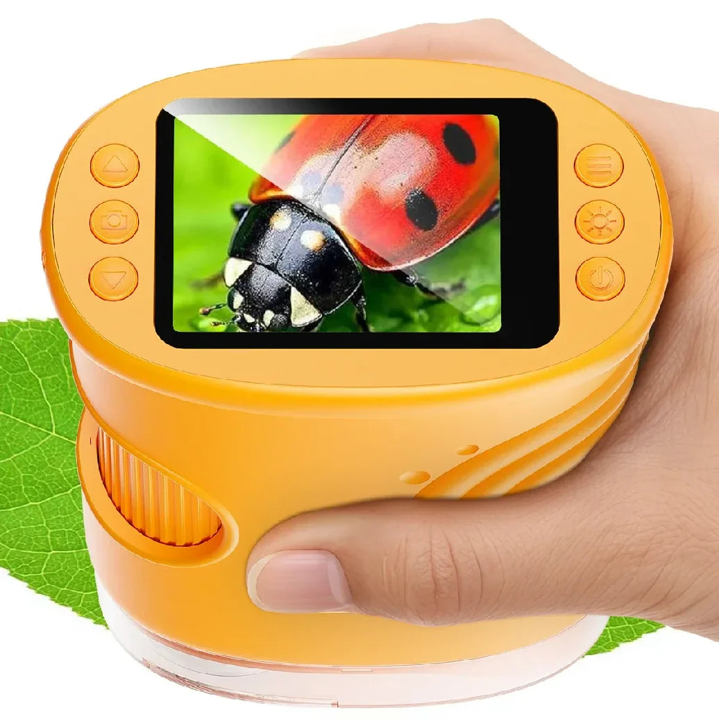 TinyExplorer: inteligente e interactivo, microscopio portátil